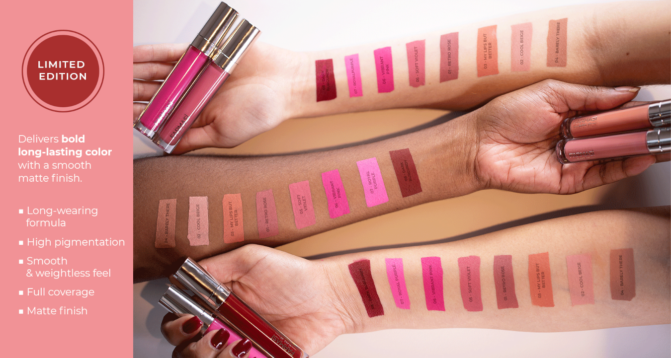 VFX Pro matte liquid lipstick- Vibrant Pink