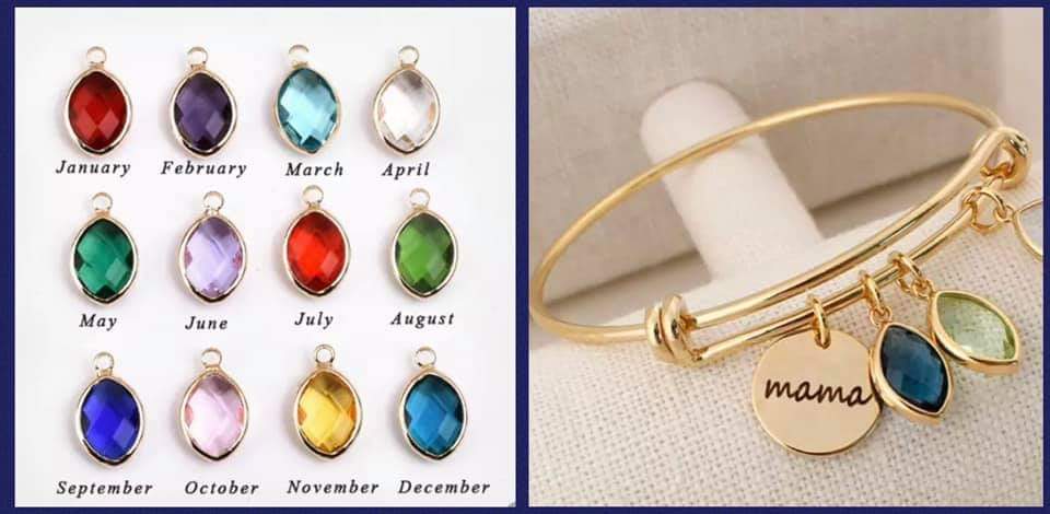 Build your own- Mama birthstone bracelet *PREORDER*
